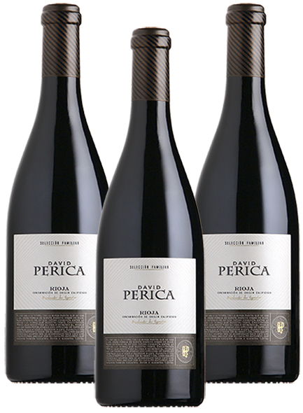 David Perica Selección Familiar pack de 3 botellas