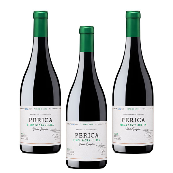 Finca Santa Julita Viñedo Singular Bodegas Perica pack de 3 botellas