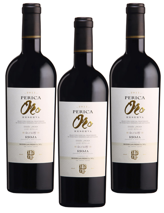 Perica Oro Reserva Especial pack de 3 botellas